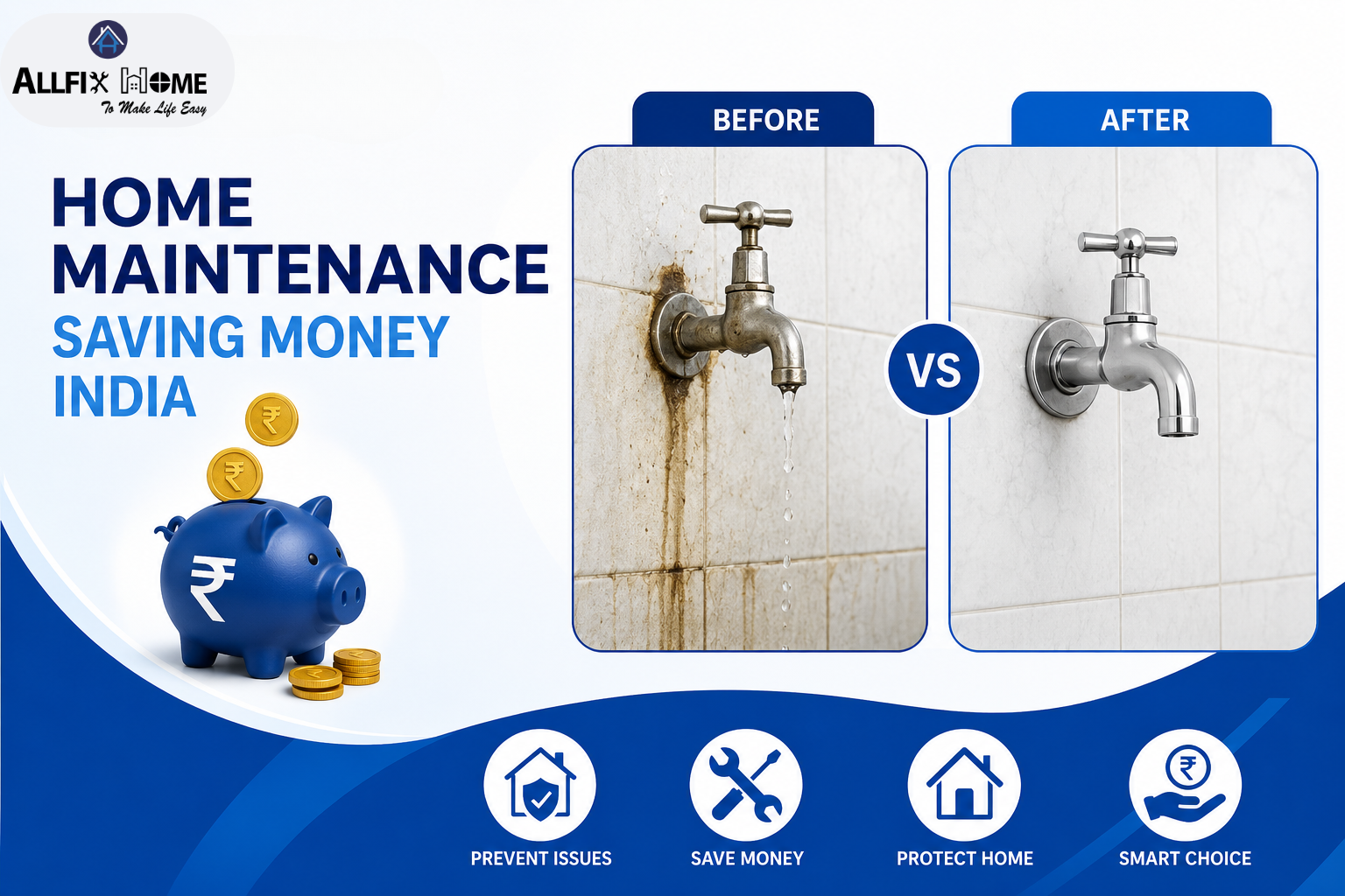 Why Preventive Home Maintenance Saves You ₹50,000 Every Year